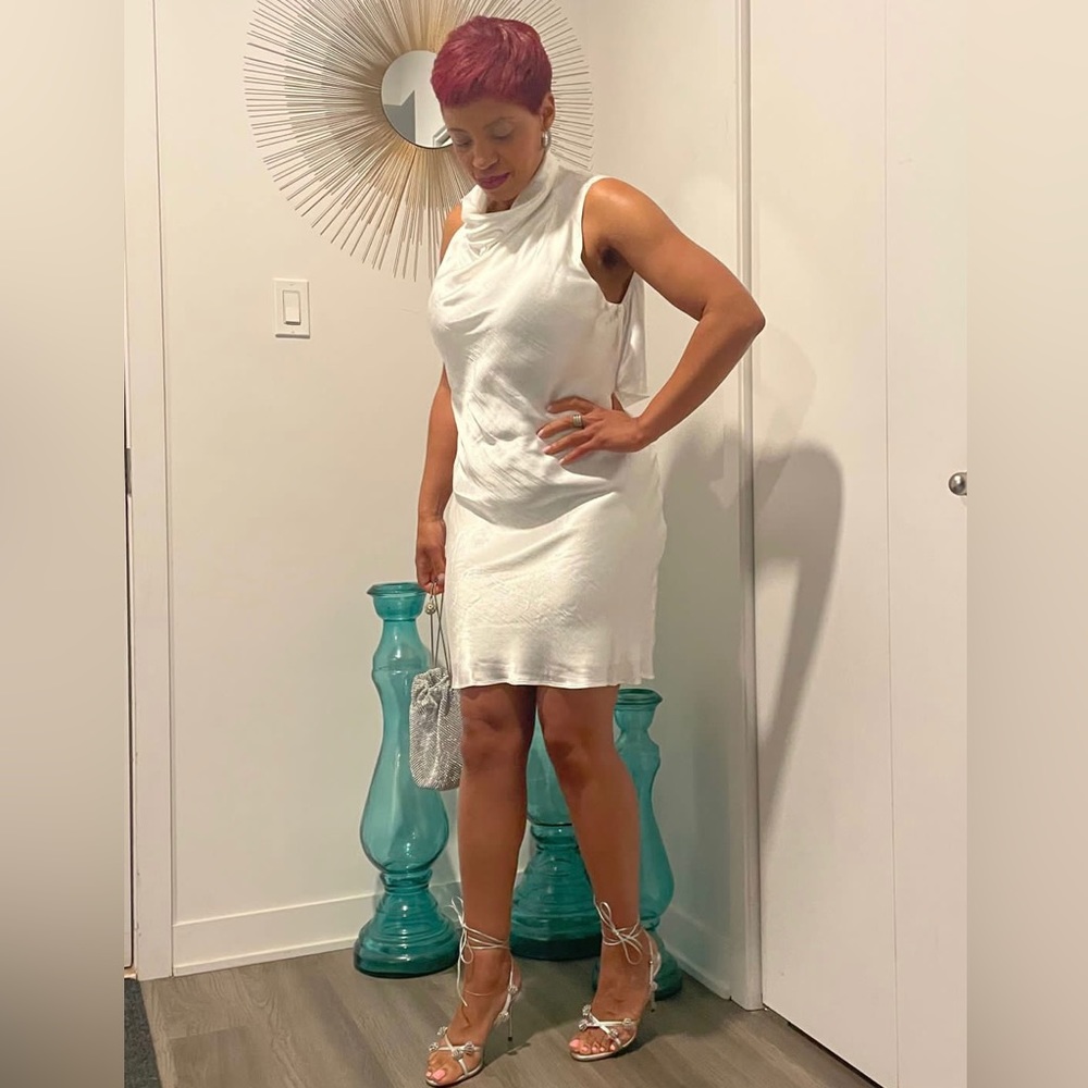 Sleeveless mini dress